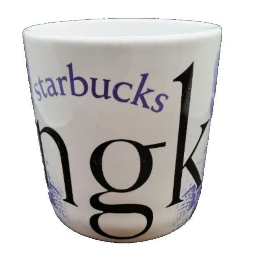 Starbucks Coffee City Mug Collector Series Bangkok 20 Oz. 2001 By Jan Belson